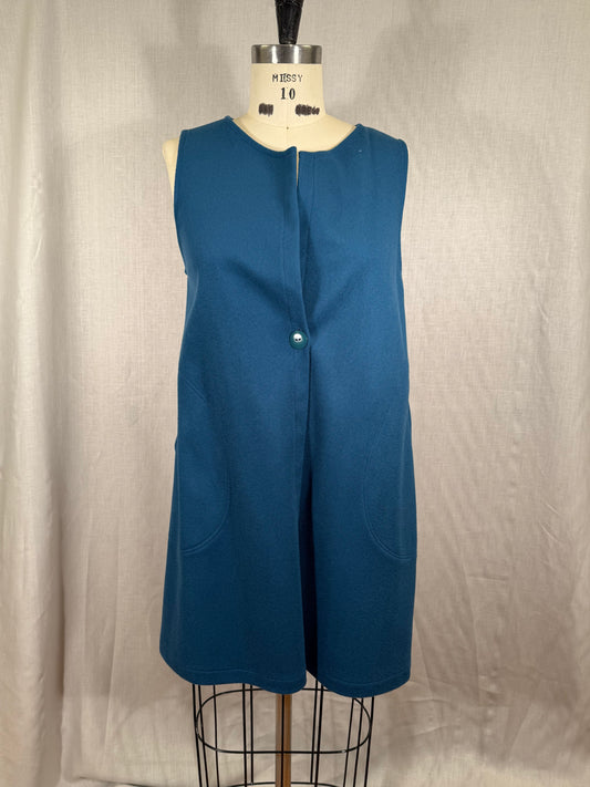 Royal Blue Sleeveless Vest